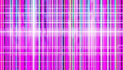 Cadrillage tri dimensionnelle multicolore.