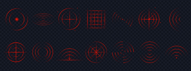 Red radar light cuts through space, where wave and sound merge into one glowing signal. The neon sensor effect gives every motion a heartbeat of digital power.