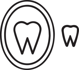 Dental Health Icons Tooth Care