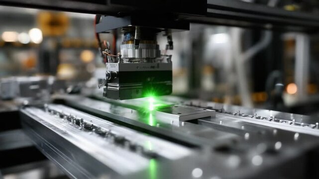 Precision Laser Engraving Process in Industrial Machinery: A High-Tech Look at the Advanced Equipment Utilizing Laser Technology to Create Detailed Designs on Various Materials with Unmatched Accuracy