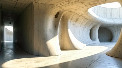 Decorative interior art area with modeling devices