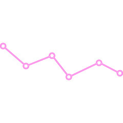 Business Doodle Neon Decoration