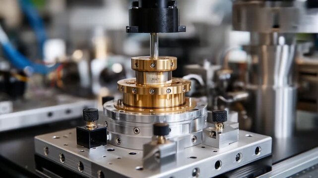 Precision Engineering in Focus: A Detailed Examination of a Sophisticated Mechanical Apparatus Featuring High-Quality Components and Advanced Design
