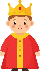 little man in a crown