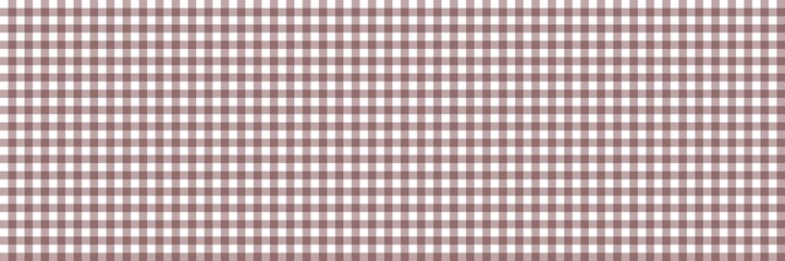 Dusty rose and white classic gingham check seamless pattern background. Mauve checkered tartan pattern with retro vintage style design. Mauve gingham wallpaper.