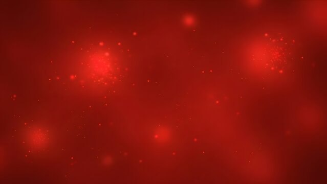 Red sparkle effect isolated on white background