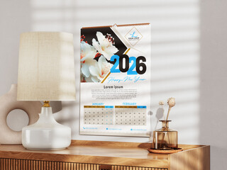 Simple. Clean. Professional. 2026 Calendar for your perfect branding.