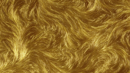 Naklejka premium Golden Metallic Swirls