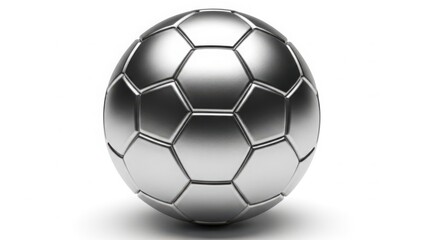 Fototapeta premium Shiny soccer ball