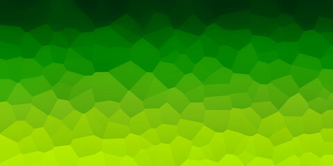 Green Low Poly Gradient Design Abstract Background