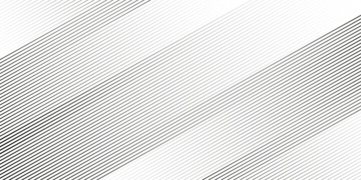 White gray line abstract pattern monochrome striped texture, minimal background. Abstract background wave stripe lines elegant white diagonal lines gradient creative concept web texture.