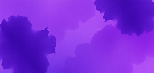 Fototapeta premium Deep purple and indigo watercolor textures create a moody and sophisticated abstract background, creative, dramatic