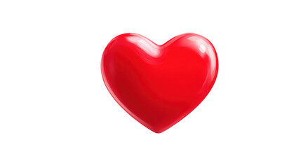 Fototapeta premium Red heart symbol on a black background graphic illustration of a vivid red heart against black