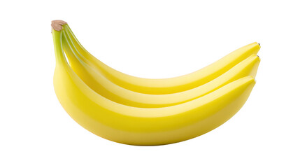 Vibrant yellow bananas form natural healthy cluster delicious fruit provides essential energy and flavor
