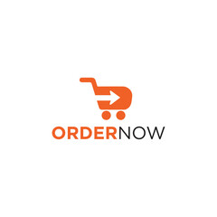 Order Now Logo Vector Simple Minimalist