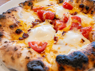 スパイシーなディアブロのナポリピッツァ