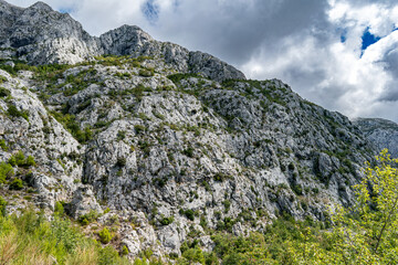 Biokovo mountain near Makarska, Croatia