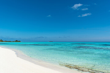 Tropical Beach Paradise in Mathiveri, Maldives