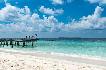 Tropical Beach Paradise in Mathiveri, Maldives