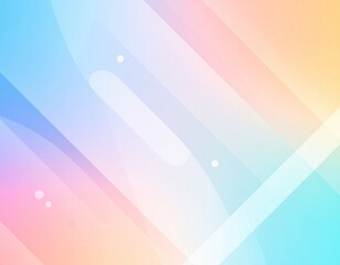 Dynamic Abstract Background with Soft Gradient Colors and Smooth Flowing Geometric Lines, Featuring Subtle Luminous Particles for Modern Digital and Graphic Design Projects