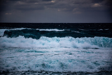 奄美大島の冬の海。