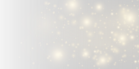 Glowing golden dust spreads softly, forming a luminous festive haze. The sparkling texture enhances warmth and magic. Perfect for celebration and holiday scenes PNG