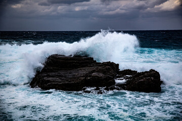 奄美大島の冬の海。