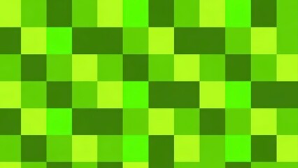 Abstract Green Checkerboard Pattern Background Design.