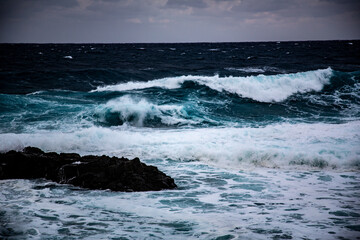 奄美大島の冬の海。