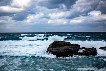 奄美大島の冬の海。