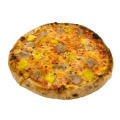 pizza isolated on white background