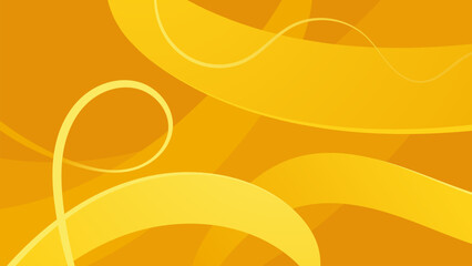 Abstract orange vector background with flowing waves, gradient light, and artistic design