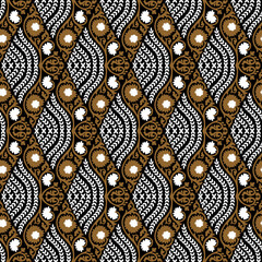 Abstract ethnic geometric pattern design for background or Wallpaper.	