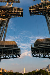 guangzhou skyline in autumn