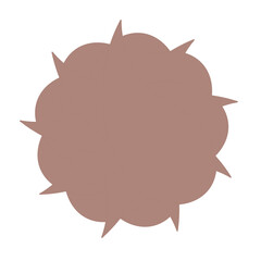 シンプルなトゲトゲしたアイコン