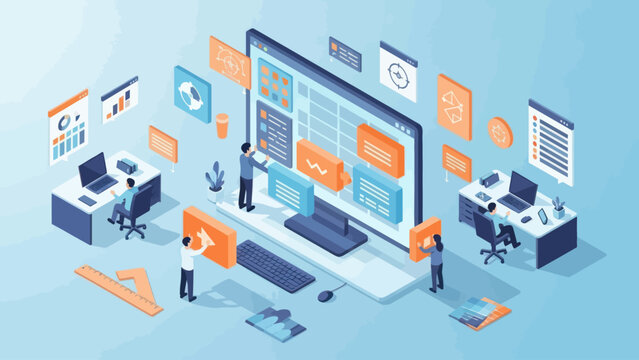 Modern Web Development and Digital Design Process.