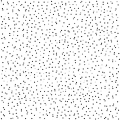 Abstract Scattered Grayscale Dots on White Surface