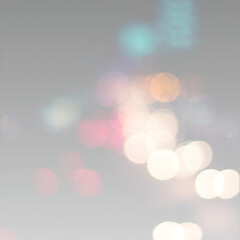 Colorful bokeh lights glow gently on a transparent background for New Year png. Defocused circles, soft sparkles, and shimmering flares create a cheerful and vibrant holiday feeling.