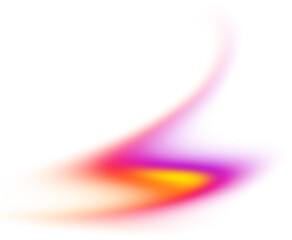 Twisted gradient fluid flame s-shape with energy flow