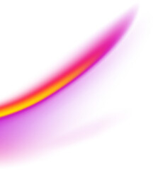 Diagonal rising gradient beam with vibrant colors