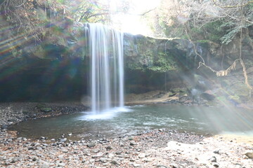 熊本県小国町　鍋ヶ滝