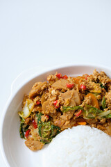 Nasi gila is the popular Jakarta food