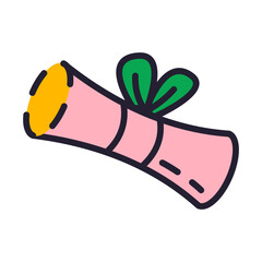 Graduation Diploma Scroll