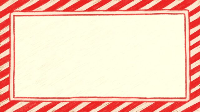 Hand drawn scribble style background with festive color for Christmas. Hand drawing motion art kids style for festive event with copy space.