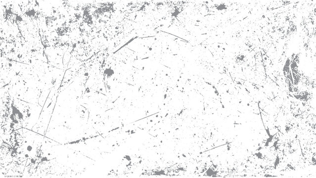 Abstract vintage paper grunge pattern with distressed printing texture. Old newspaper style grunge texture vector with monochrome noise overlay. 