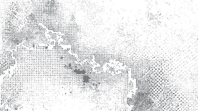 Vintage news print background with halftone texture and grungy white area for text. Organic grunge ink texture background with classic newspaper print look. 