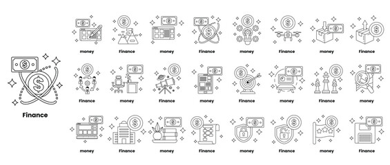 A series of abstract symbols and numbers are displayed in a grid