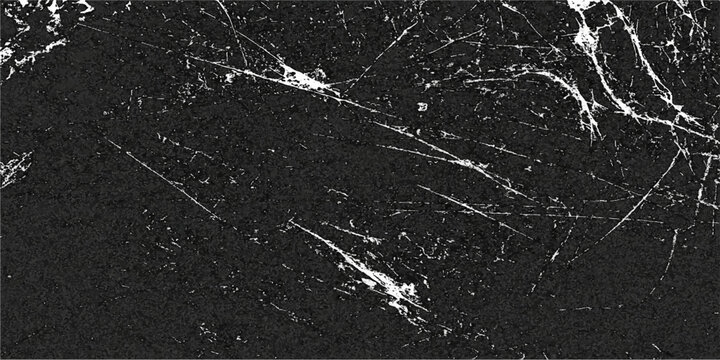 Dark, rough, and dirty black macro texture of old asphalt and concrete with a grunge pattern design