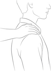 Massage therapy for neck and shoulder relief