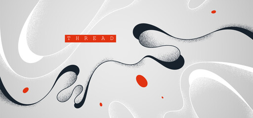 Soft and relaxing vector linear abstract background, curvy lines artistic abstraction, minimal flowing lines and textures, elegant wave stripes, flowy modern graphics.